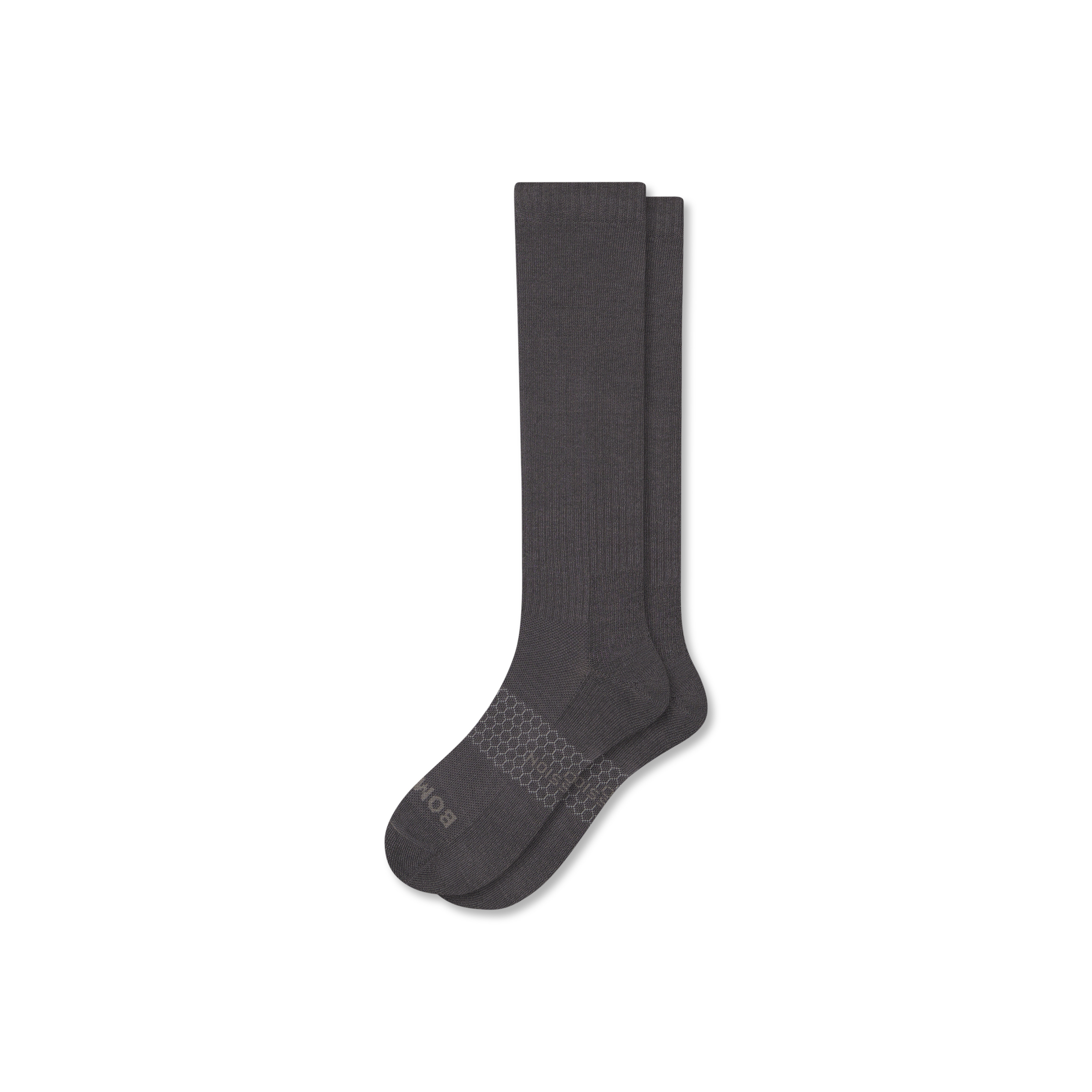 Men's Everyday Compression Socks (15-20mmHg) - Dusty Steel - Extra Large - Cotton Blend - Bombas | Bombas