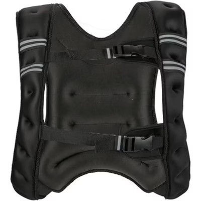 16Lb Weighted Vest with Reflective Stripe and Mesh Pocket, Adjustable Weight Vest for Home Gym, Workout and Strength Training | Target