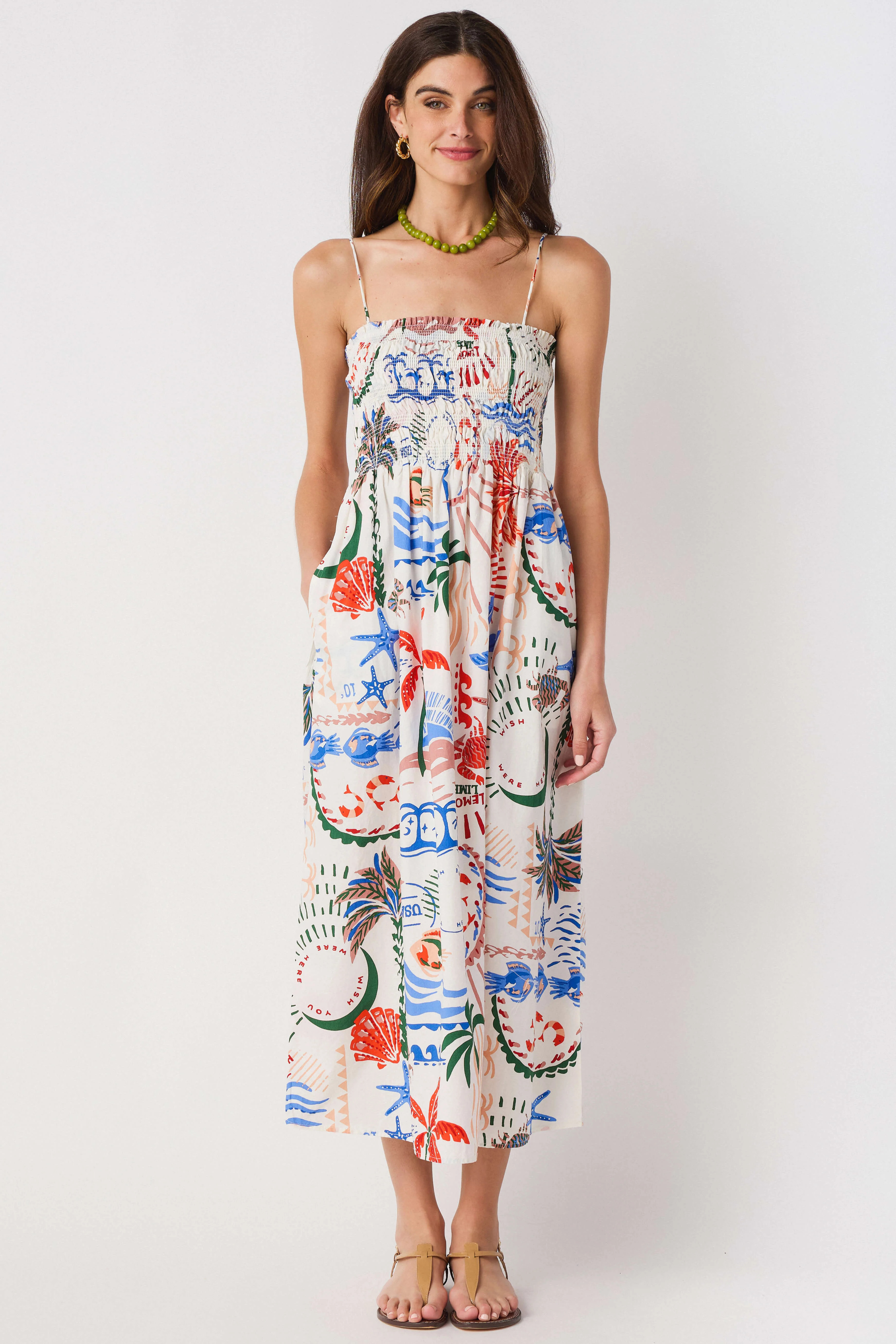 Z Supply Cornelia Getaway Midi Dress | Social Threads