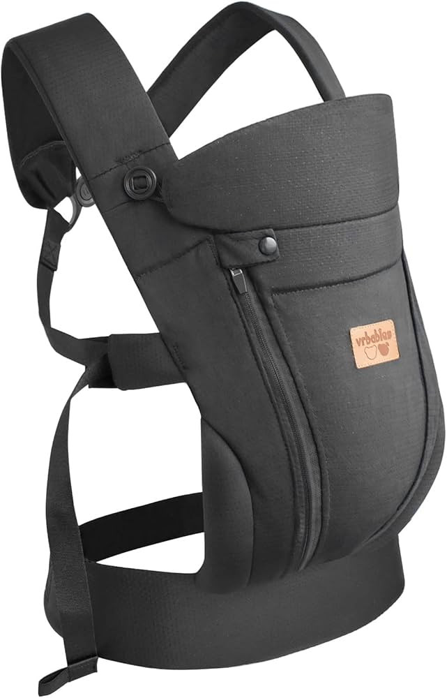vrbabies Baby Carrier from Newborn, Ice Silk Baby Sling with Adjustable Belt & 3D Breathable Mesh... | Amazon (UK)