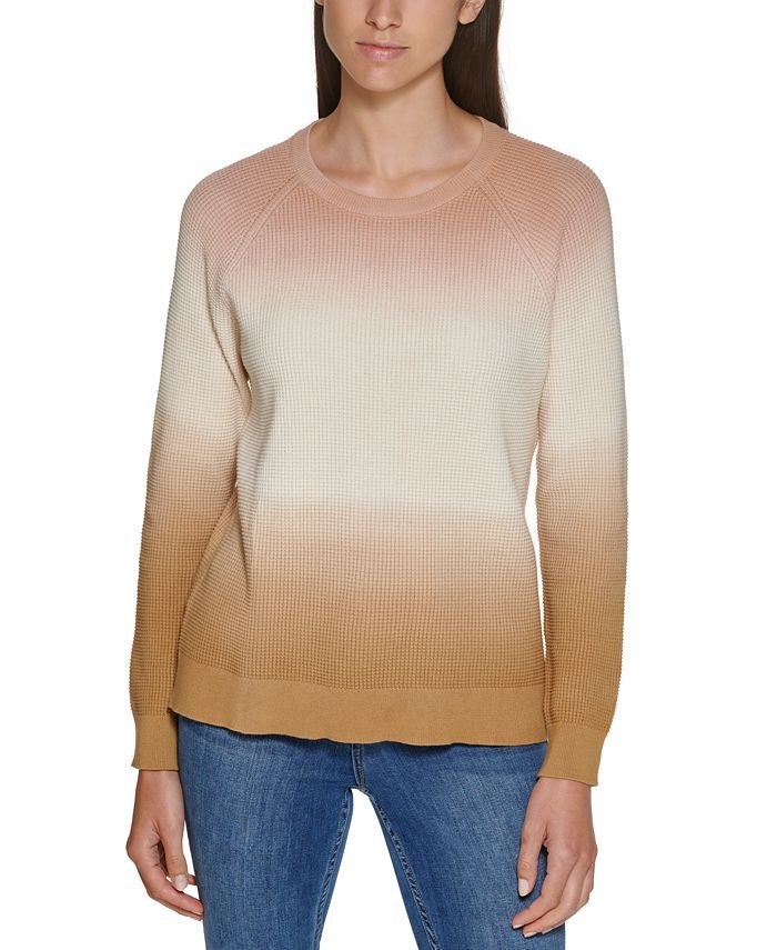 Cotton Ombré Sweater | Macys (US)