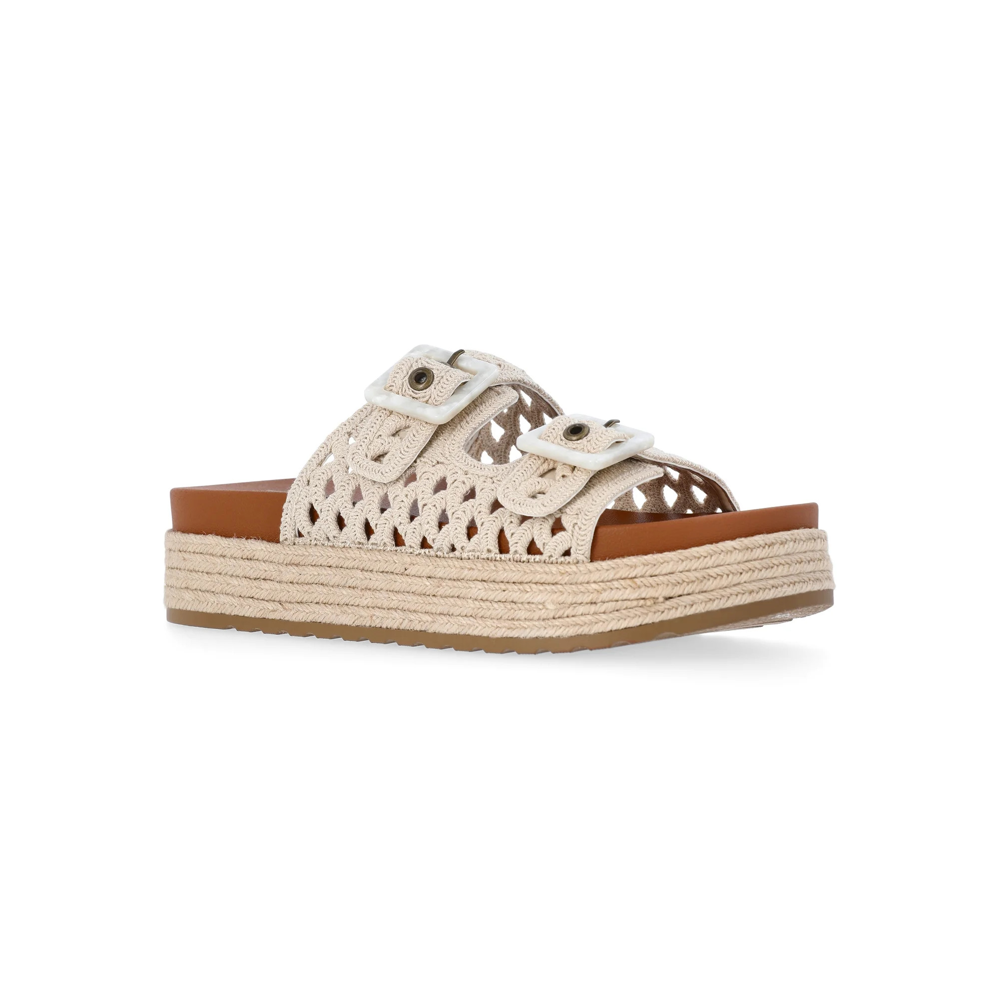 Madden NYC Women's Woven Footbed | Walmart (US)