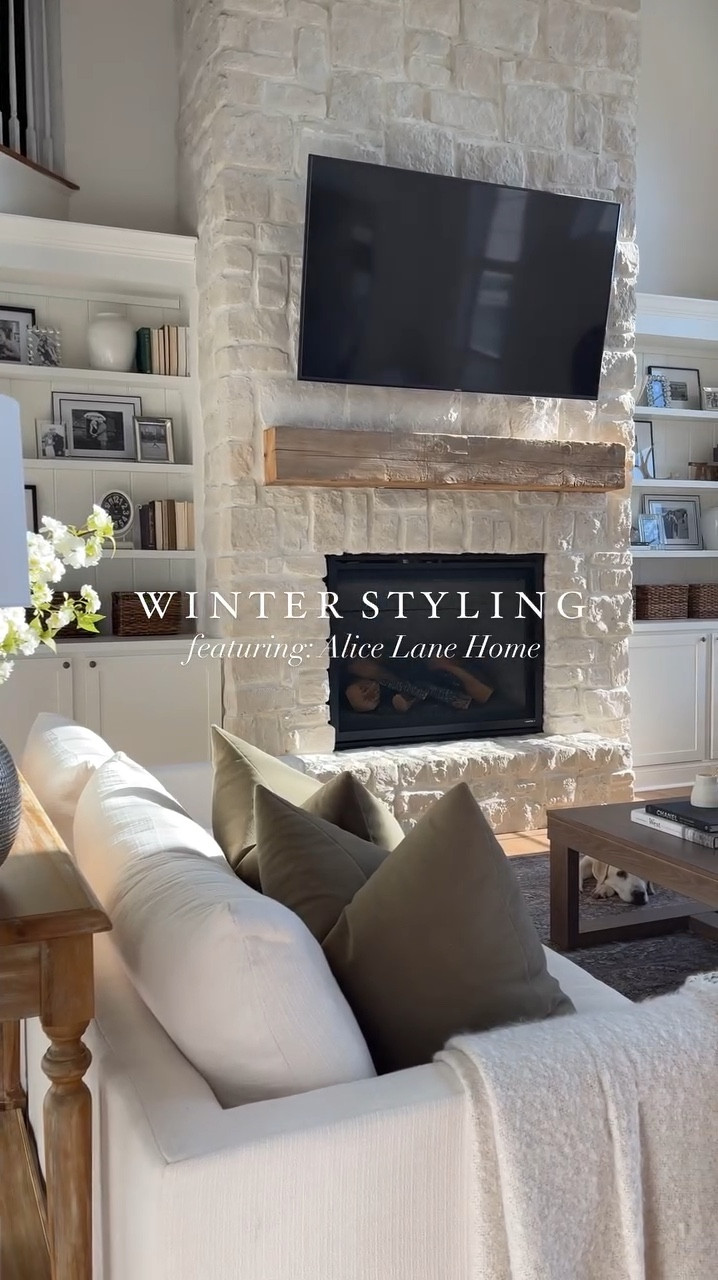Winter styling featuring Alice lane home! 

⭐️ Use code: KATE20 to save 20% + free shipping on all Alice Lane exclusives!! 

#LTKHome #LTKSeasonal #LTKSaleAlert