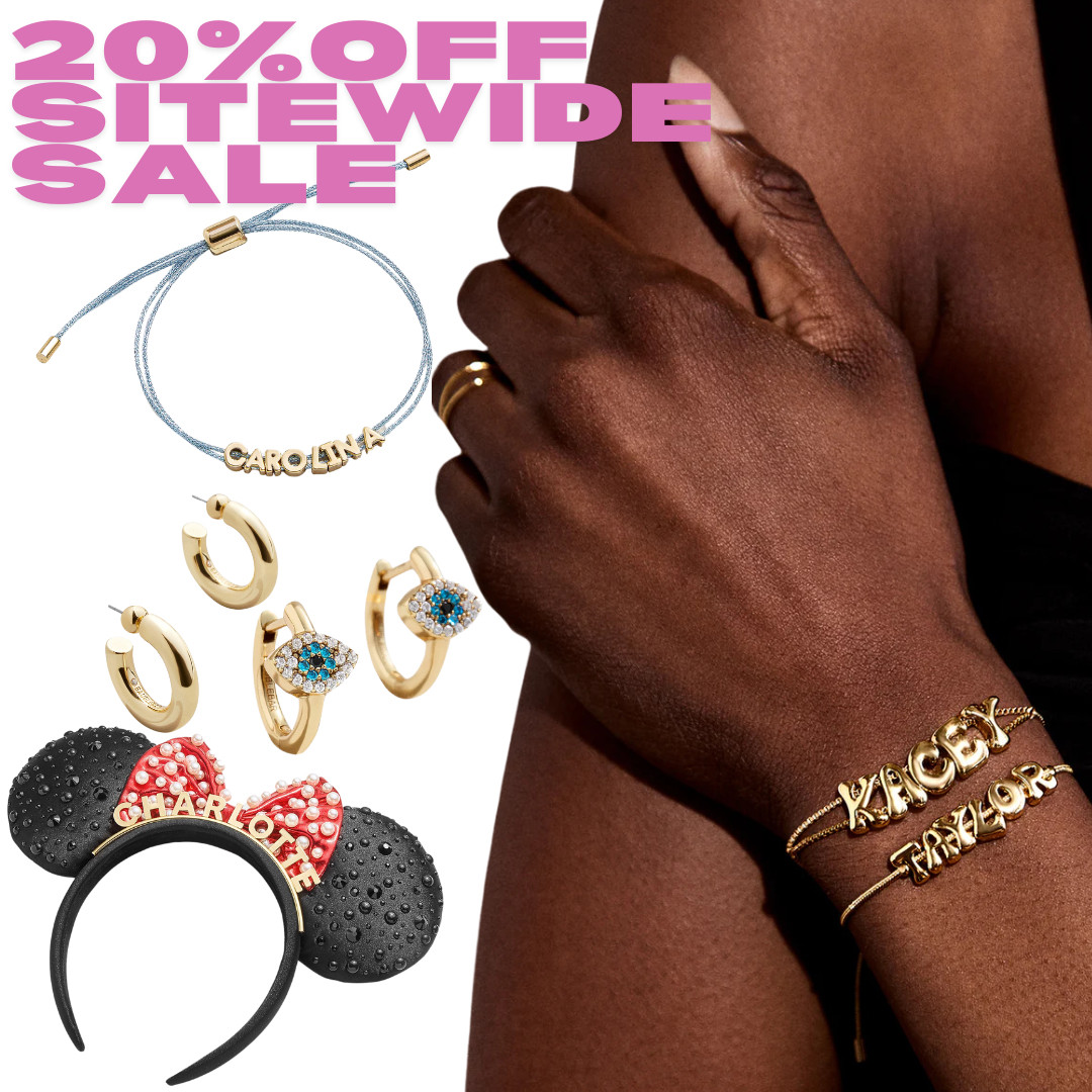 Baublebar is having a 20% off sale site wide right now! 

They have the cutest customizable jewelry and for my fellow Disney lovers, they have some super cute park-friendly accessories for your next trip! 

 #LTKGiftGuide #LTKFindsUnder50 #LTKFindsUnder100