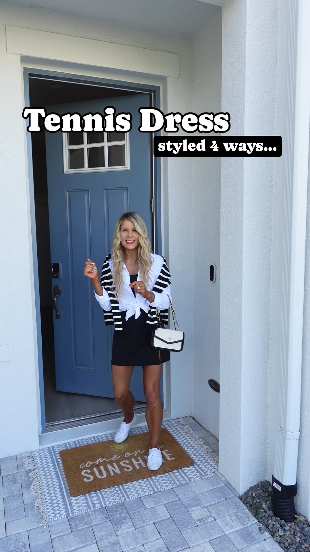 4 ways to style this season's hottest staple item- the tennis dress!

This tennis dress from Amazon has built-in shorts, adjustable straps, and a trendy slit - perfect for girls on the go!

I'm wearing the activewear dress in a size small.

Tennis Dress, Pickleball Outfit, Activewear Outfit, Athleisure, Activewear Dress, Casual Outfit, Preppy Outfit, Amazon dress, Travel Outfit, Tennis Skirt, Work out outfit, Athleisurewear, Summer Outfits, Summer Dress, Disney Outfit, Summer Activewear, Everyday Outfits, Petite Fashion, mom Outfit, mini dress, casual style, easy outfit, affordable outfit 

#LTKActive #LTKSeasonal #LTKFindsUnder50