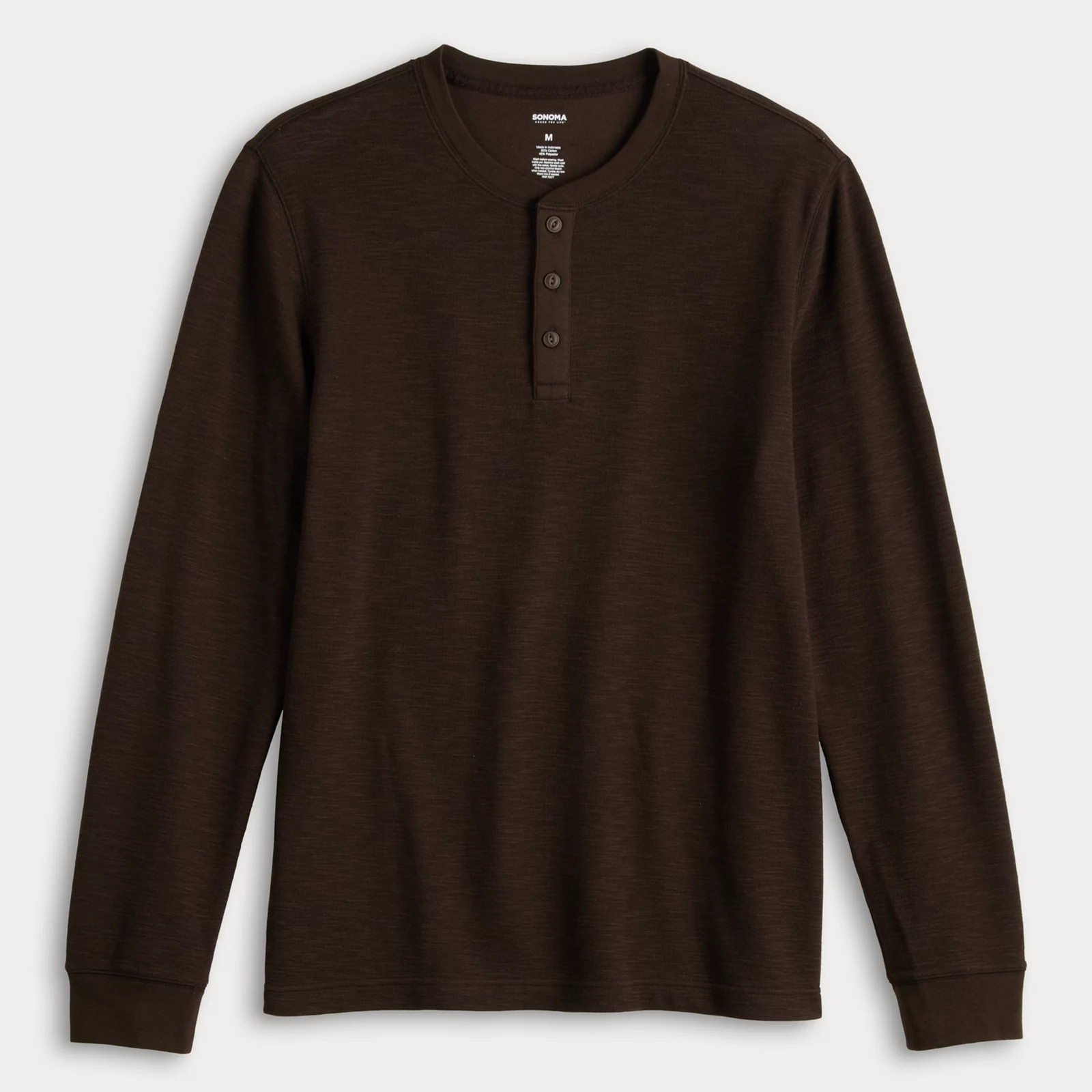 Men's Sonoma Goods For Life® Henley Top | Kohl's