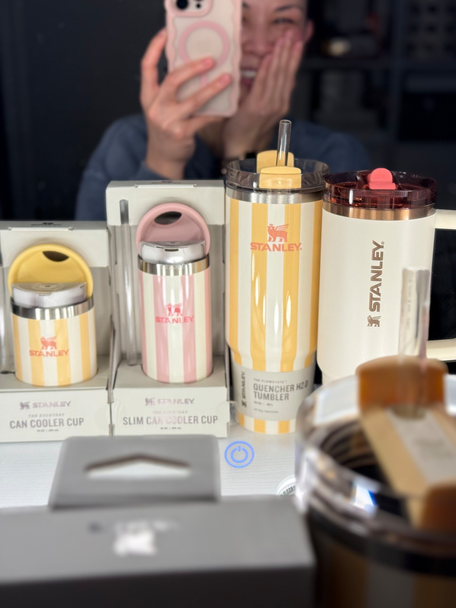 They are here and I’m in love!!! 🥰  You can still use code SWEAT20 for the can coolers to take $5 off! The yellow is just the cutest color! Ok that’s all, I’m gonna wash them now so I can use them right away!

#LTKFindsUnder50 #LTKFindsUnder100 #LTKHome