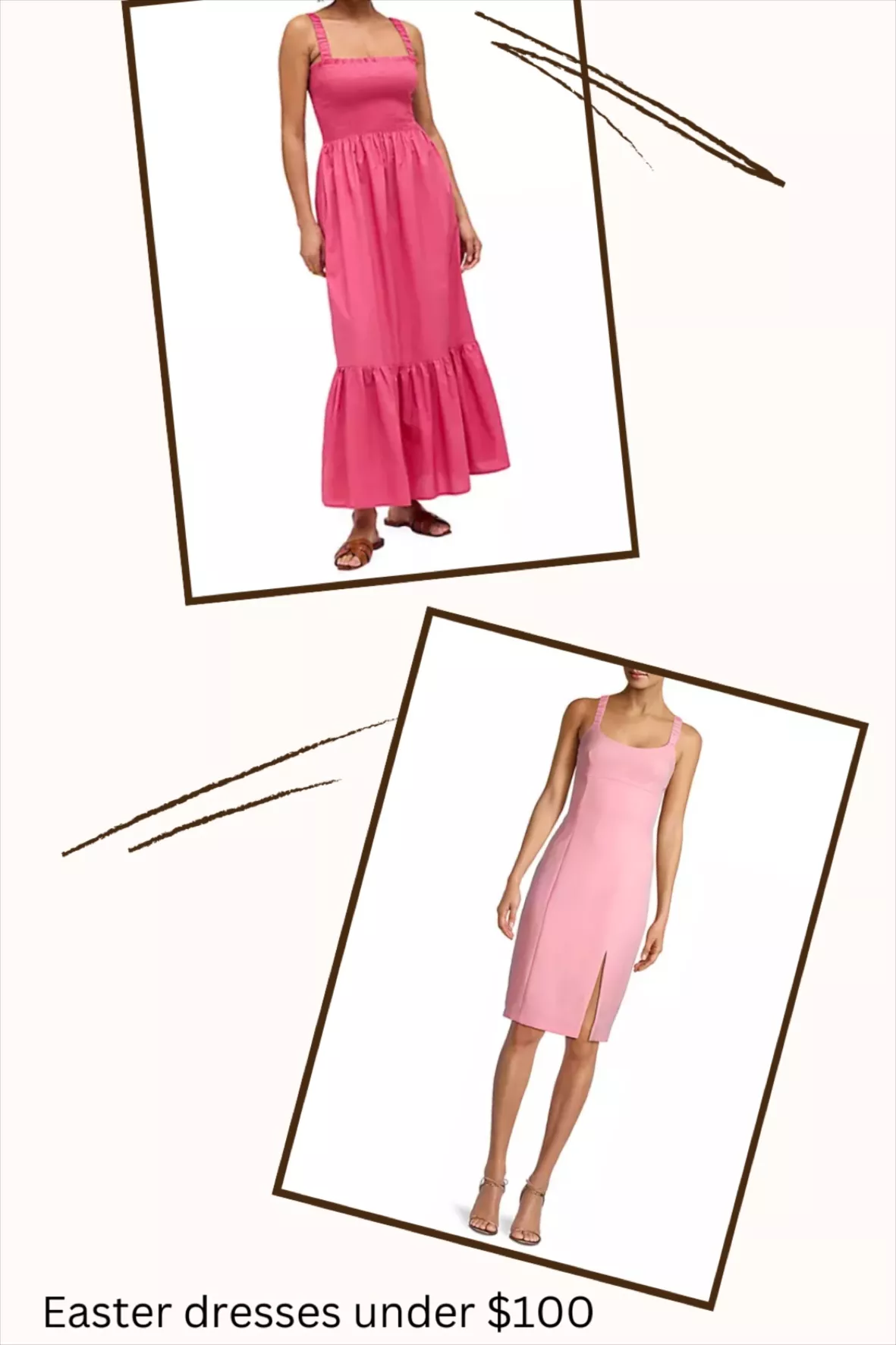 Ruched straps dress curated on LTK
