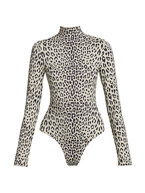 Jersey Long-Sleeve Bodysuit | Saks Fifth Avenue