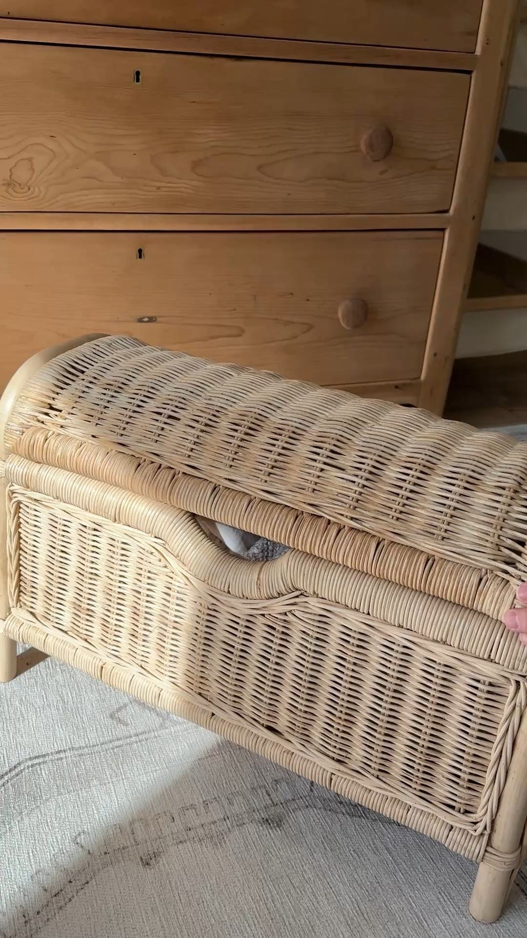 The perfect little storage chest for a nursery or little girl’s room ✨💕

#LTKBaby #LTKBump #LTKHome