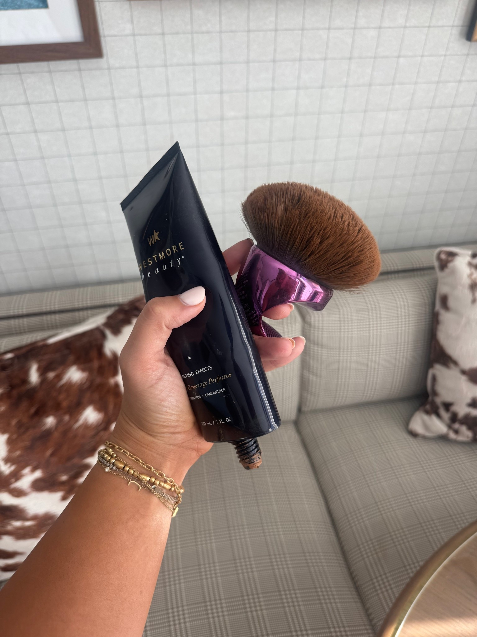 I’ve been wearing this every day at LTKCon - transfer-proof and gives the perfect glow. Wearing shade Bronze Radiance. 

#LTKCon #LTKBeauty #LTKFindsUnder50
