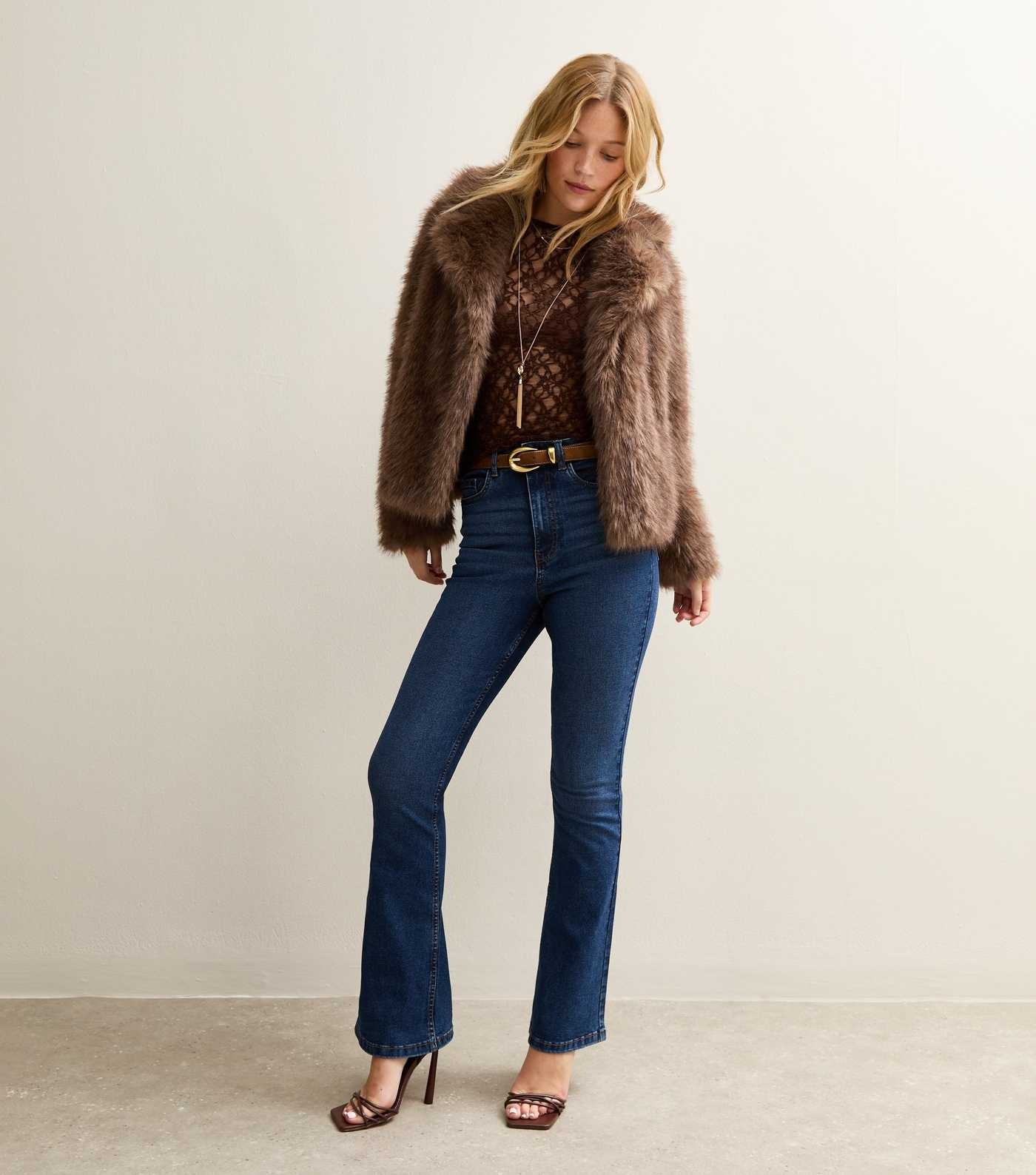 Brown Faux Fur Coat | New Look | New Look (UK)