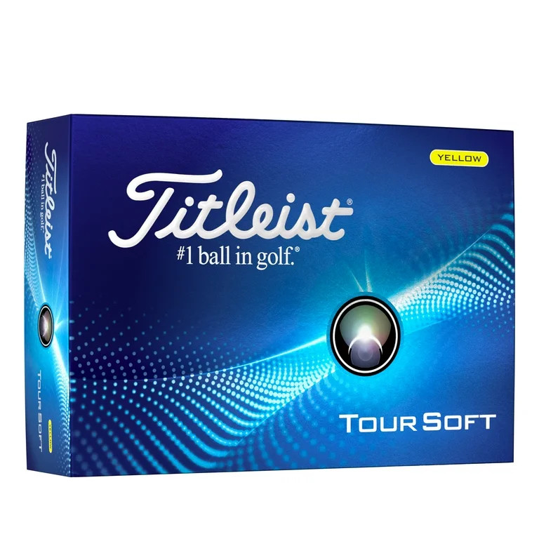 2024 Titleist Tour Soft Golf Balls 12ct, Yellow | Walmart (US)