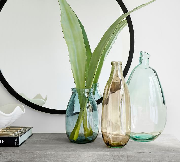 Aurora Recycled Glass Vases | Pottery Barn (US)