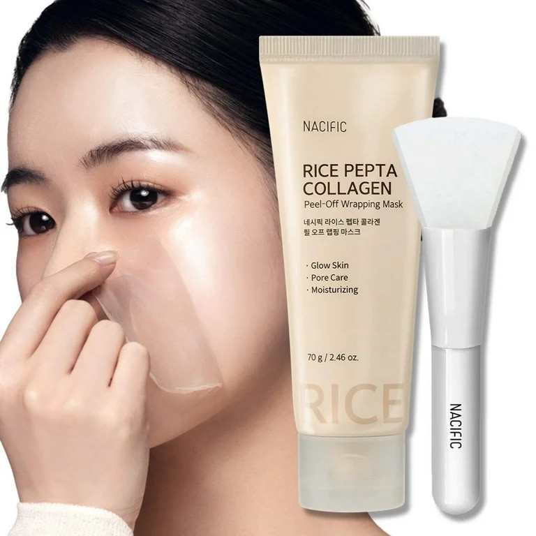 Nacific Rice Pepta Collagen Peel-Off Facial Mask | Walmart (US)