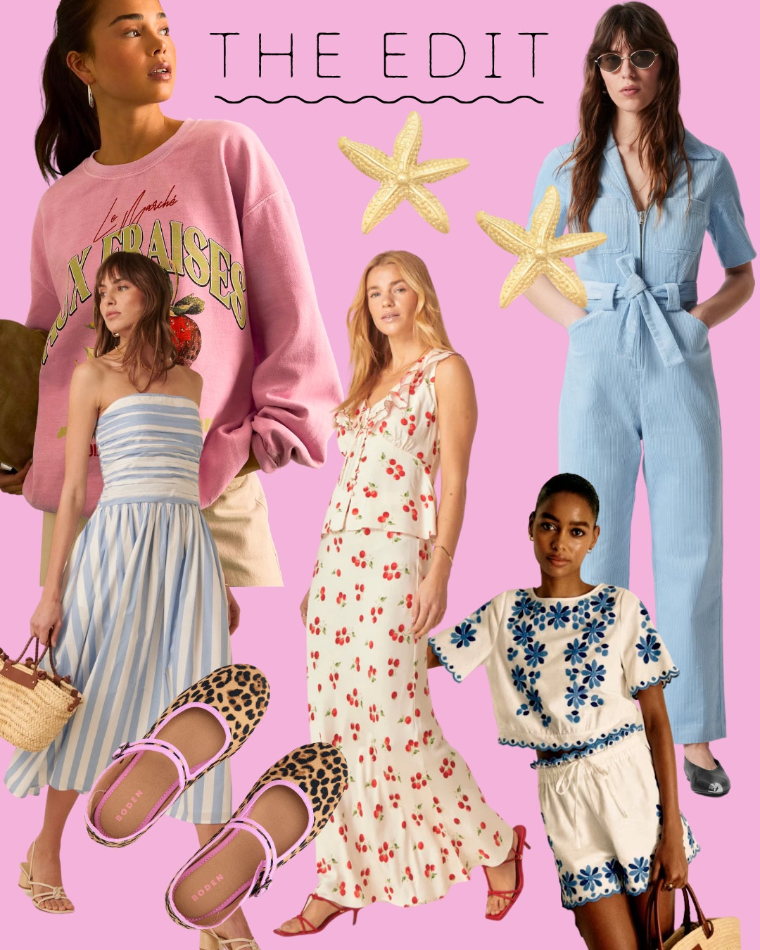 THE EDIT 
My weekly selection of high street pieces. This week, some gorgeous summer staples from Nobody’s Child, Sezane, & Other Stories, Boden & more. Leopard print Mary Jane’s, summer dresses and moooore! 

#LTKsummer #LTKuk #LTKeurope