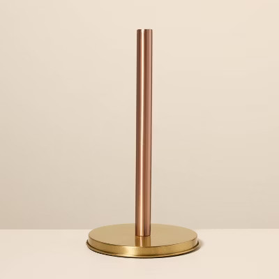 13.75" Paper Towel Holder Copper Finish - Hearth & Hand™ with Magnolia | Target