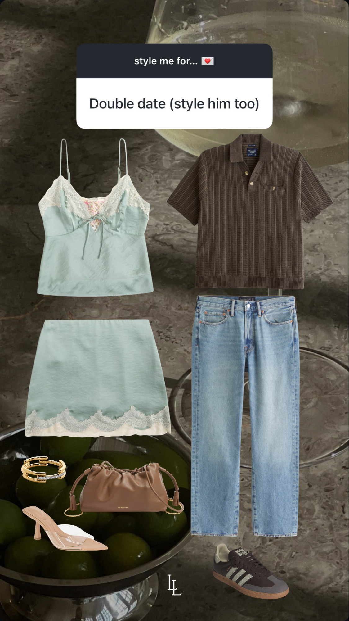 style inspo for a double date for him + her!  

 #LTKootd #LTKMens