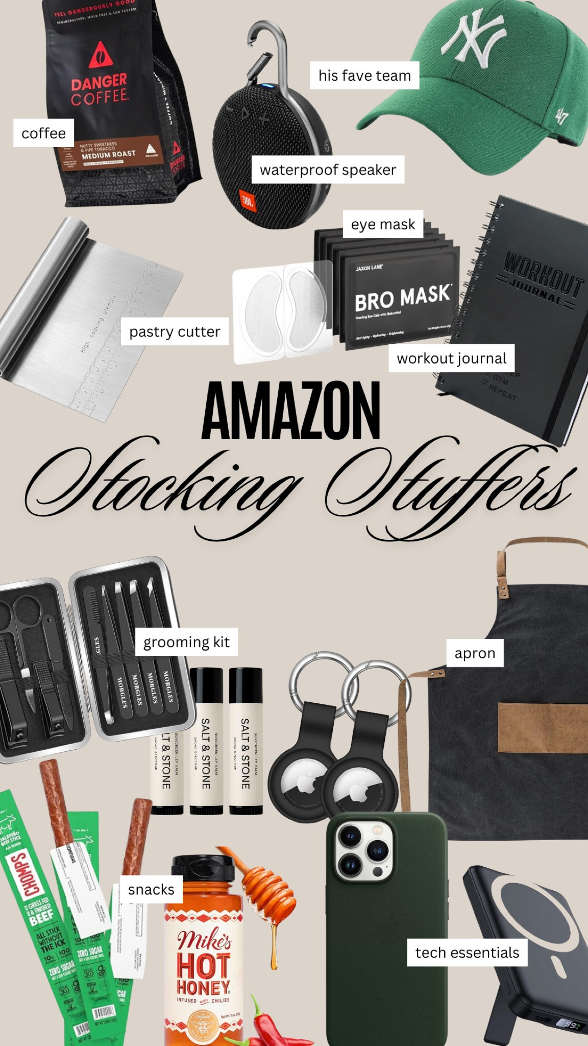 Amazon stocking stuffers for him ✨ everything is under $50

#LTKFindsUnder50 #LTKMens #LTKGiftGuide