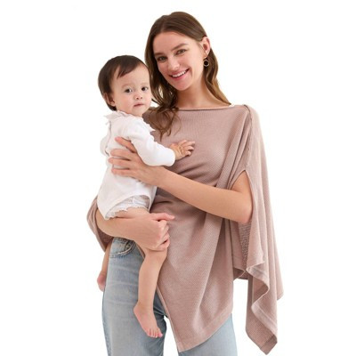 Momcozy Multi-Use Privacy Poncho - Brown | Target