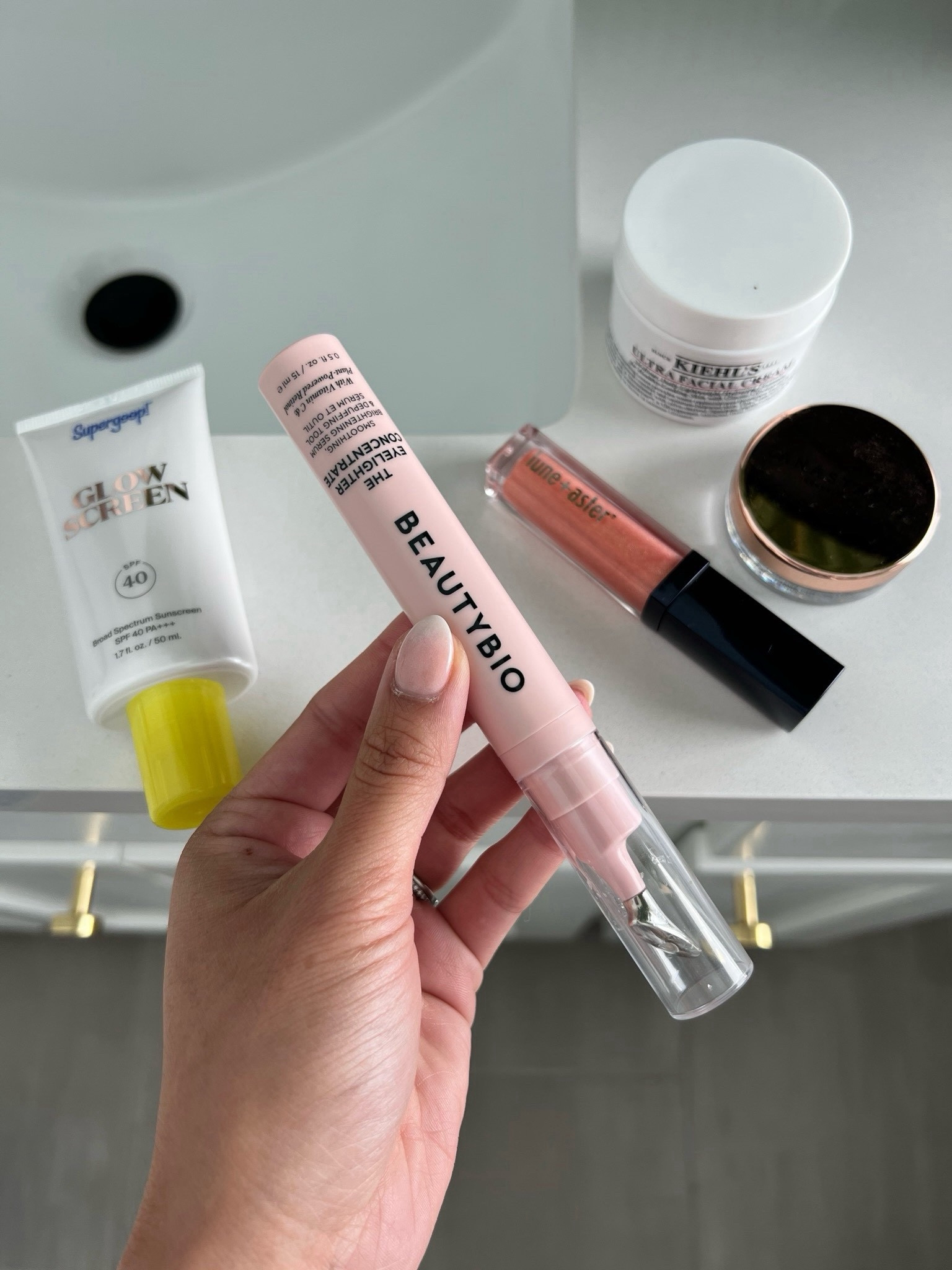 One of my favorite under eye treatment I am loving! It’s a two-in-one eye serum and depuffing tool that I use a couple nights a week. Great price point, too! 

#LTKBeauty