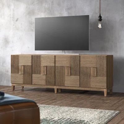 Rosenfeld 82" TV Console w/ Adjustable Shelves | Wayfair North America