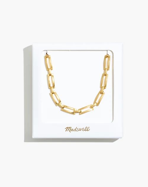 Rectangular Chain Necklace Gift Box | Madewell