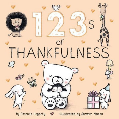 123s of Thankfulness - by Patricia Hegarty (Board Book) | Target