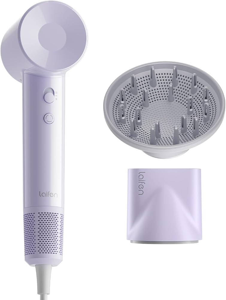 Laifen SE Lite Hair Dryer, Negative Ionic Blow Dryer with 100,000 RPM Brushless Motor for Fast Dr... | Amazon (US)