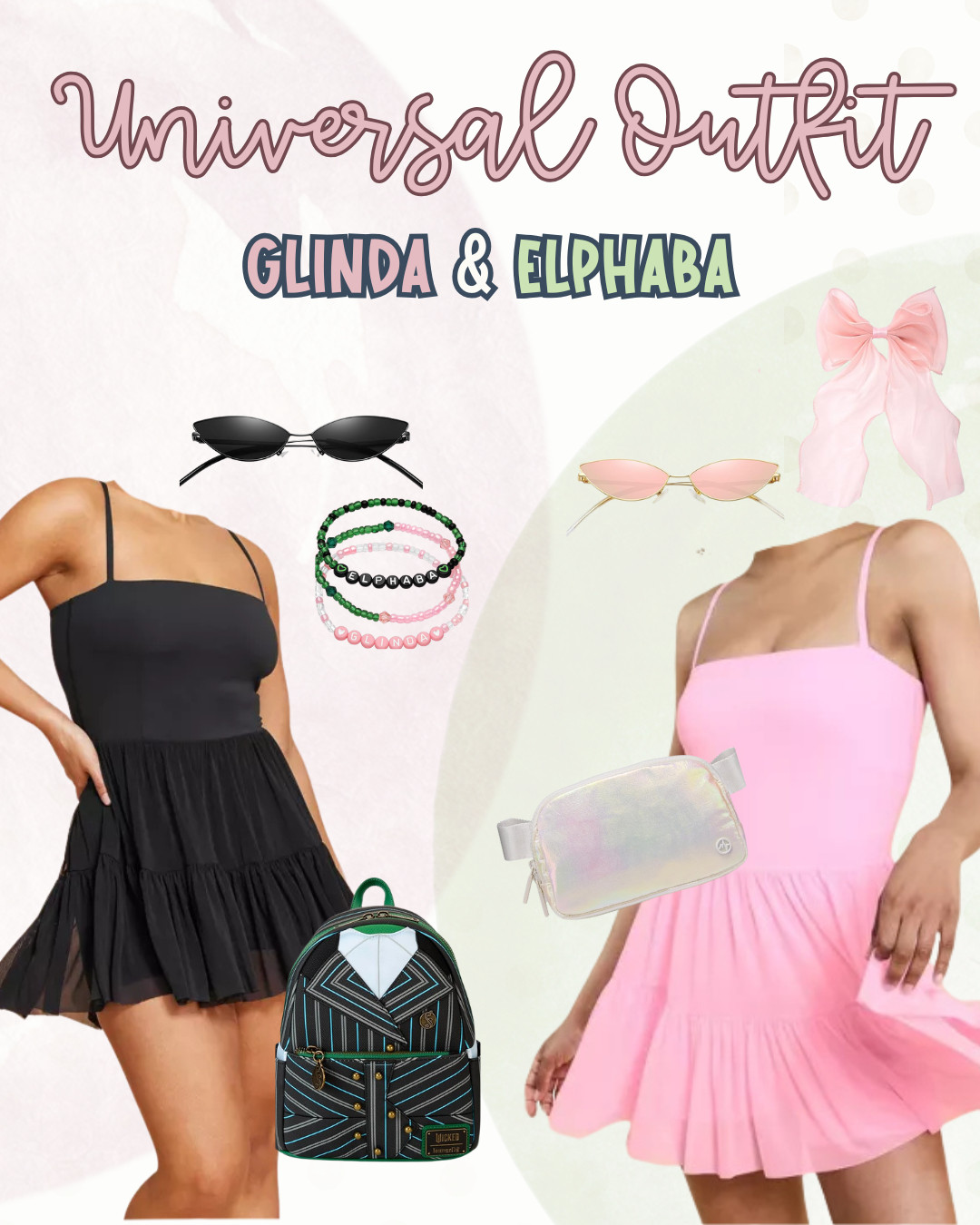 Channeling my inner Glinda & Elphaba for a magical day at Universal Studios! Matching bestie energy! 

 

#LTKFindsUnder50 #LTKStyleTip #LTKTravel