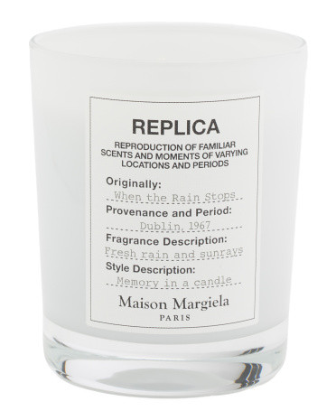 Made In France 5.82oz Replica When The Rain Stops Candle | Marshalls