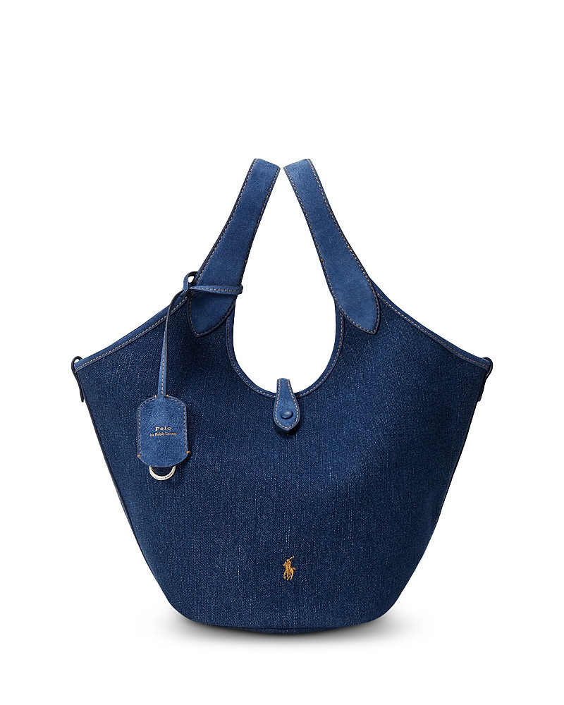 Polo Ralph Lauren Polo Play Denim Tote Bag | Bloomingdale's Handbags | Bloomingdale's (US)
