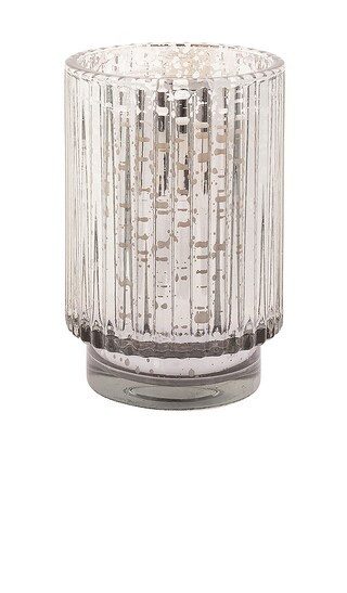 Paddywax Cypress & Fir 12oz Silver Tall Candle in Metallic Silver. | Revolve Clothing (Global)