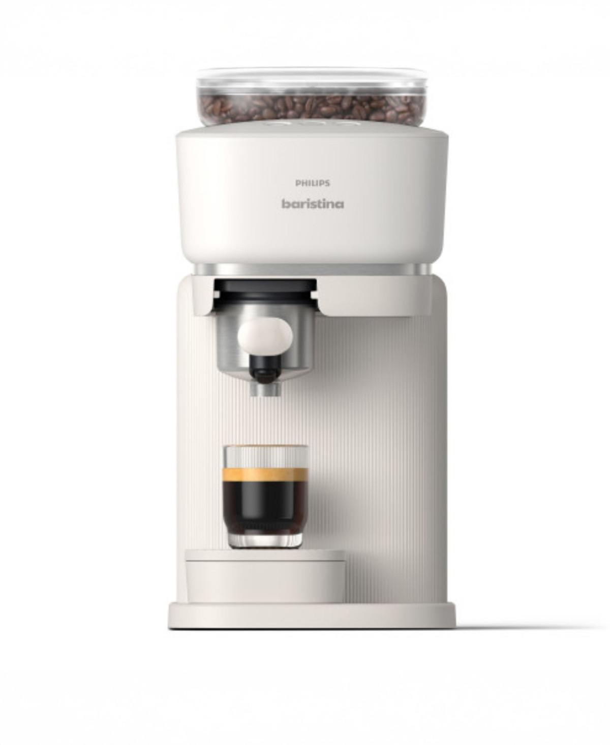Philips Baristina Automatic Espresso Machine - Milky White | Macy's