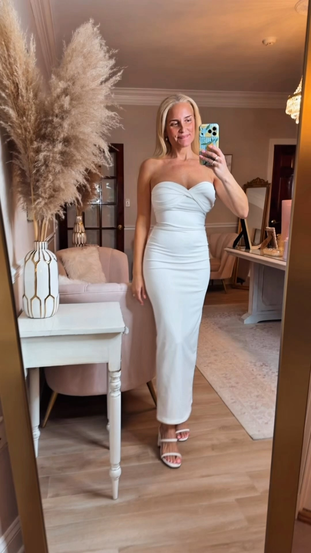 A gorgeous white summer maxi dress that is figure flattering and a great affordable price. Made of thick stretchy scuba knit fabric. This one would be gorgeous for a beach vacation outfit.￼

#LTKdayinmylife #LTKgrwm #LTKootd
