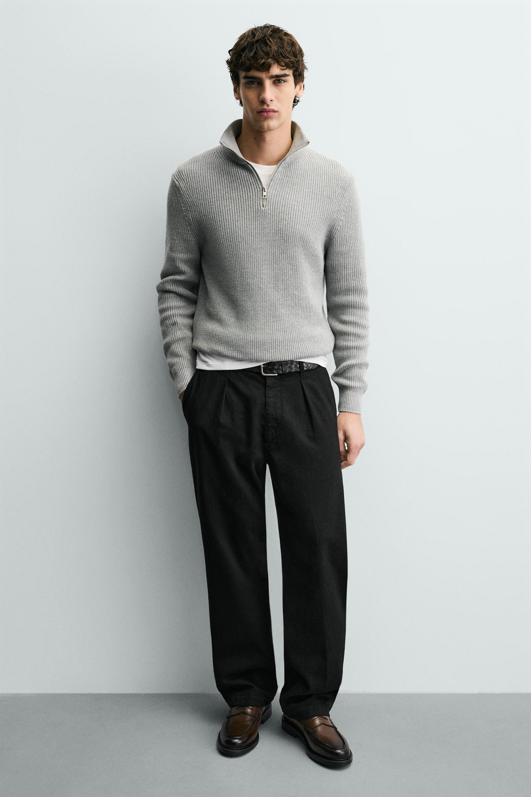 LEATHER PENNY LOAFERS | Zara US