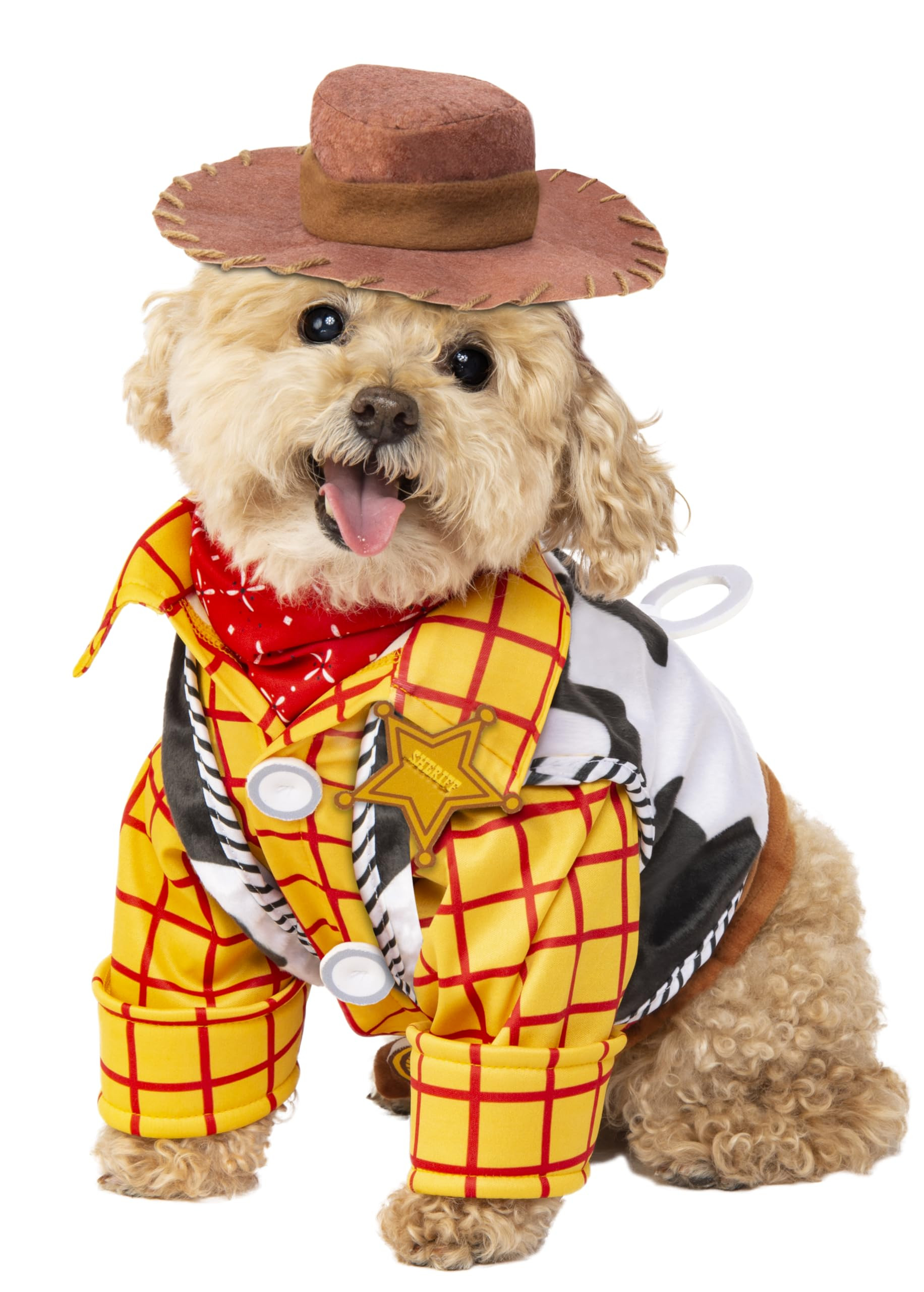 Toy Story: Woody Pet Costume for For Dogs or Cats by Rubies, Large | Amazon (US)