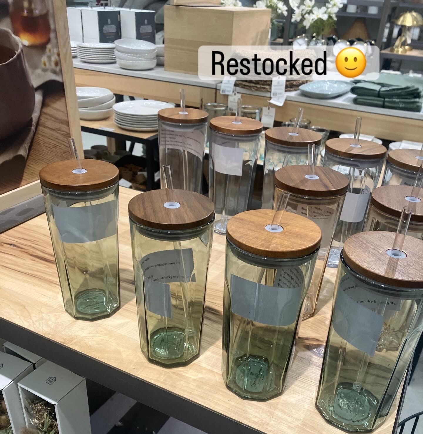 They’re BACK 😍 Minimal, reusable, and so good for iced coffee season. Grab them while they’re restocked!

#LTKValentine #LTKmomlife #LTKmorningroutine