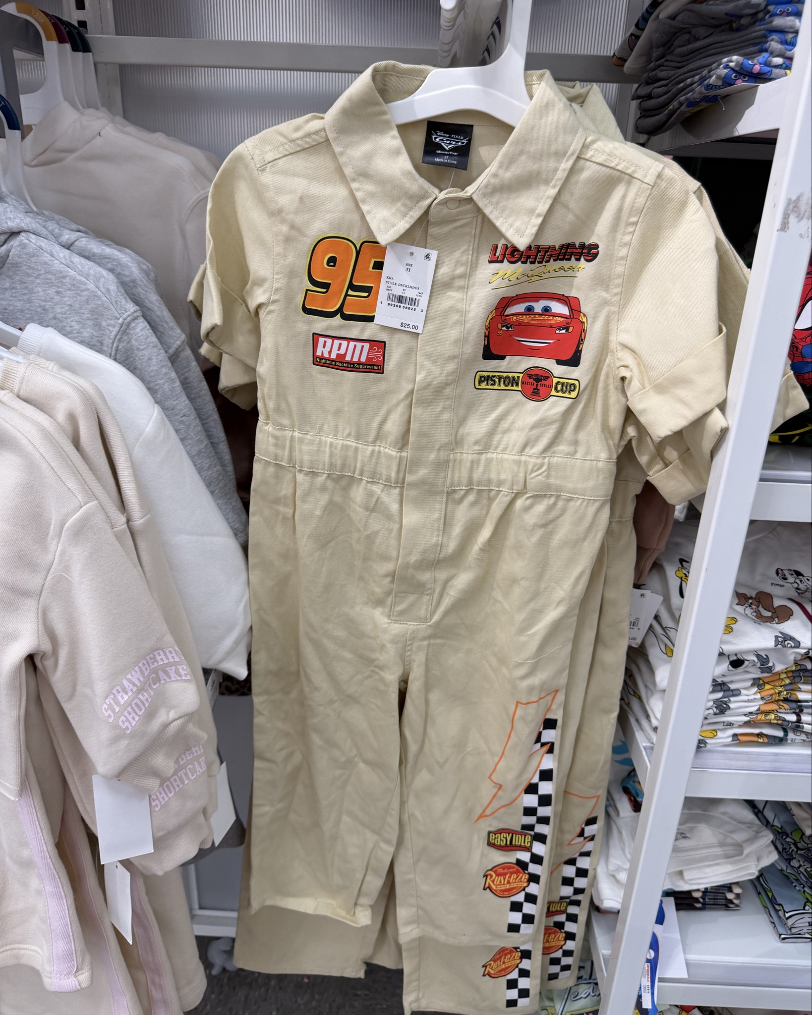 Okay but these Lightning McQueen toddler finds are EVERYTHING for little Cars fans 🏁⚡️❤️

The race car jumpsuit, varsity-style jacket, and that bold #95 detail… I cannot handle the cuteness. These are the kind of pieces that instantly turn getting dressed into the most fun part of the day.

Perfect for park days, birthday themes, or just everyday play when they want to feel like their favorite racer 🏎️

Everything is linked here so you can easily grab their size! 

#LTKKids #LTKFamily #DisneyFinds #ToddlerStyle #CarsMovie #LightningMcQueen #KidsOutfits #LTKSeason

#LTKBaby #LTKmomlife #LTKKids