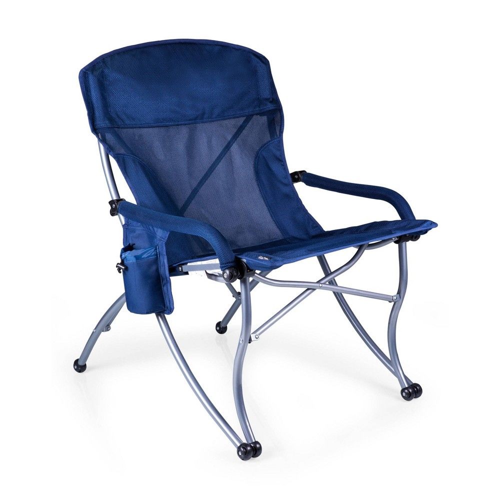 Picnic Time Camp Chair with Carrying Case XL - Navy Blue | Target