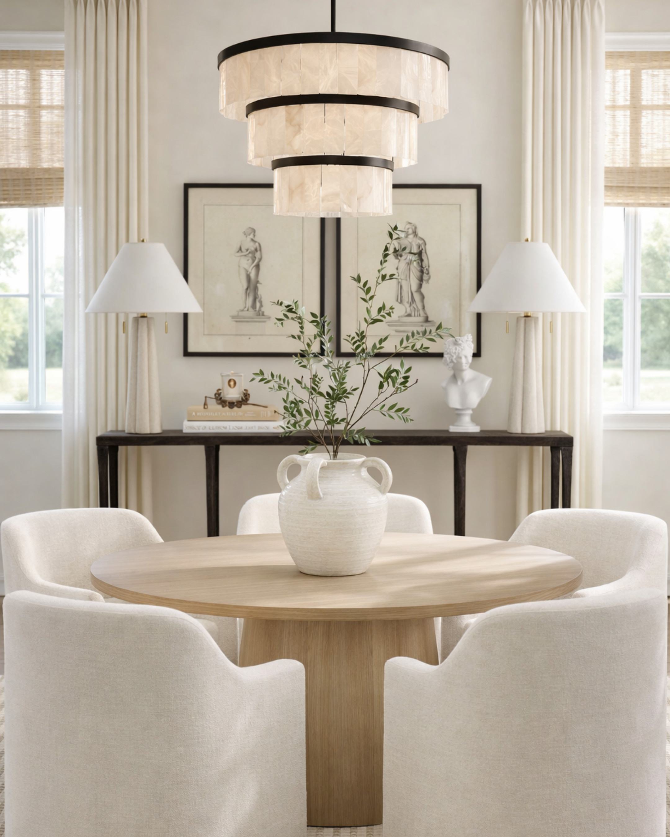 If you want a dining room that always feels expensive, start here.

✔️ Balanced proportions
✔️ Soft, durable upholstery
✔️ Statement lighting
✔️ Warm wood tones

Every piece in this space was chosen to work together—so you’re not guessing, returning, or wasting money.

Tap the links to shop the exact look 👇 

 #LTKHome