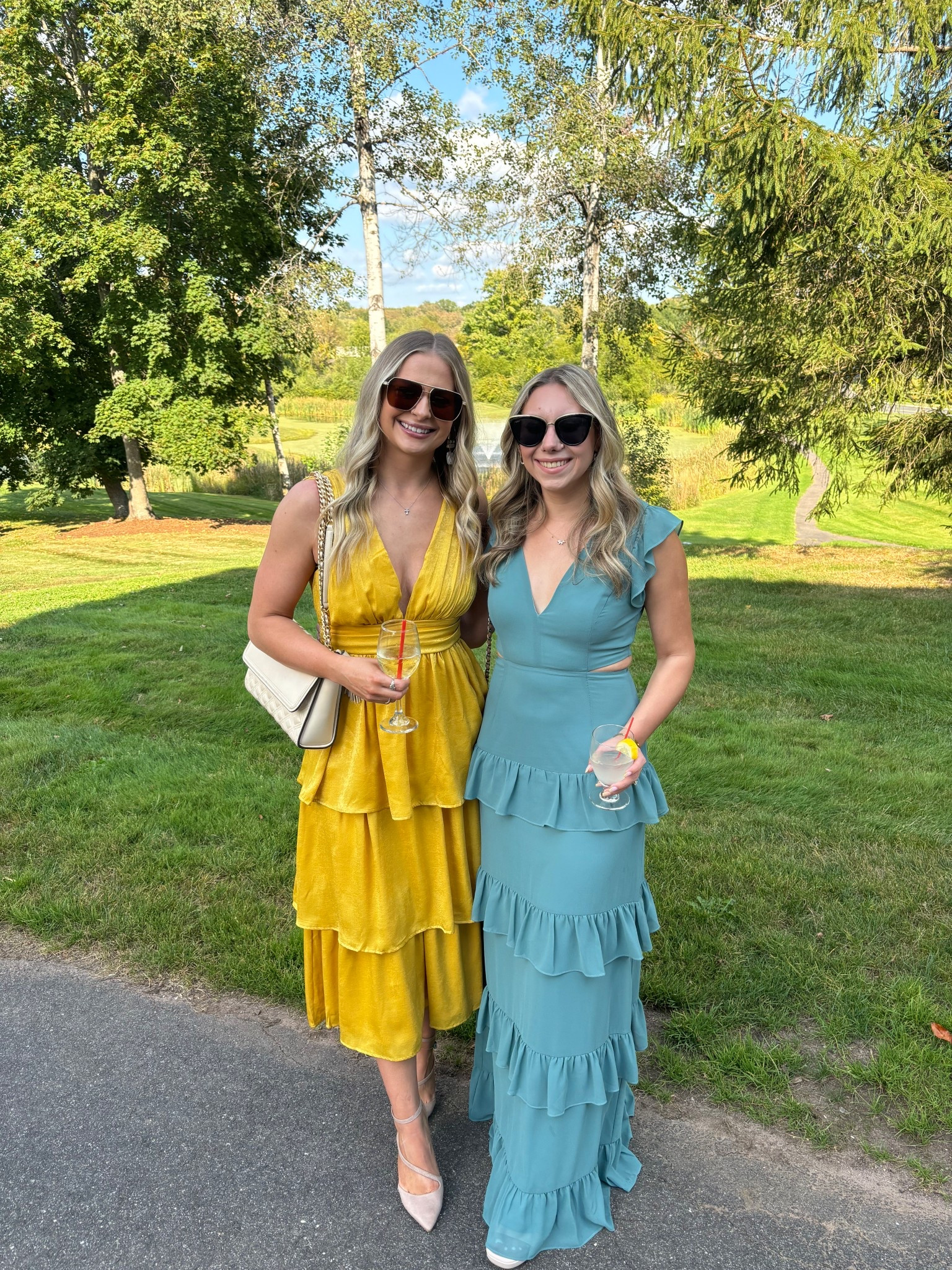 Love these stunning ruffle tiered dresses - they make for the best wedding guest dresses!

#LTKParties #LTKFindsUnder100 #LTKWedding