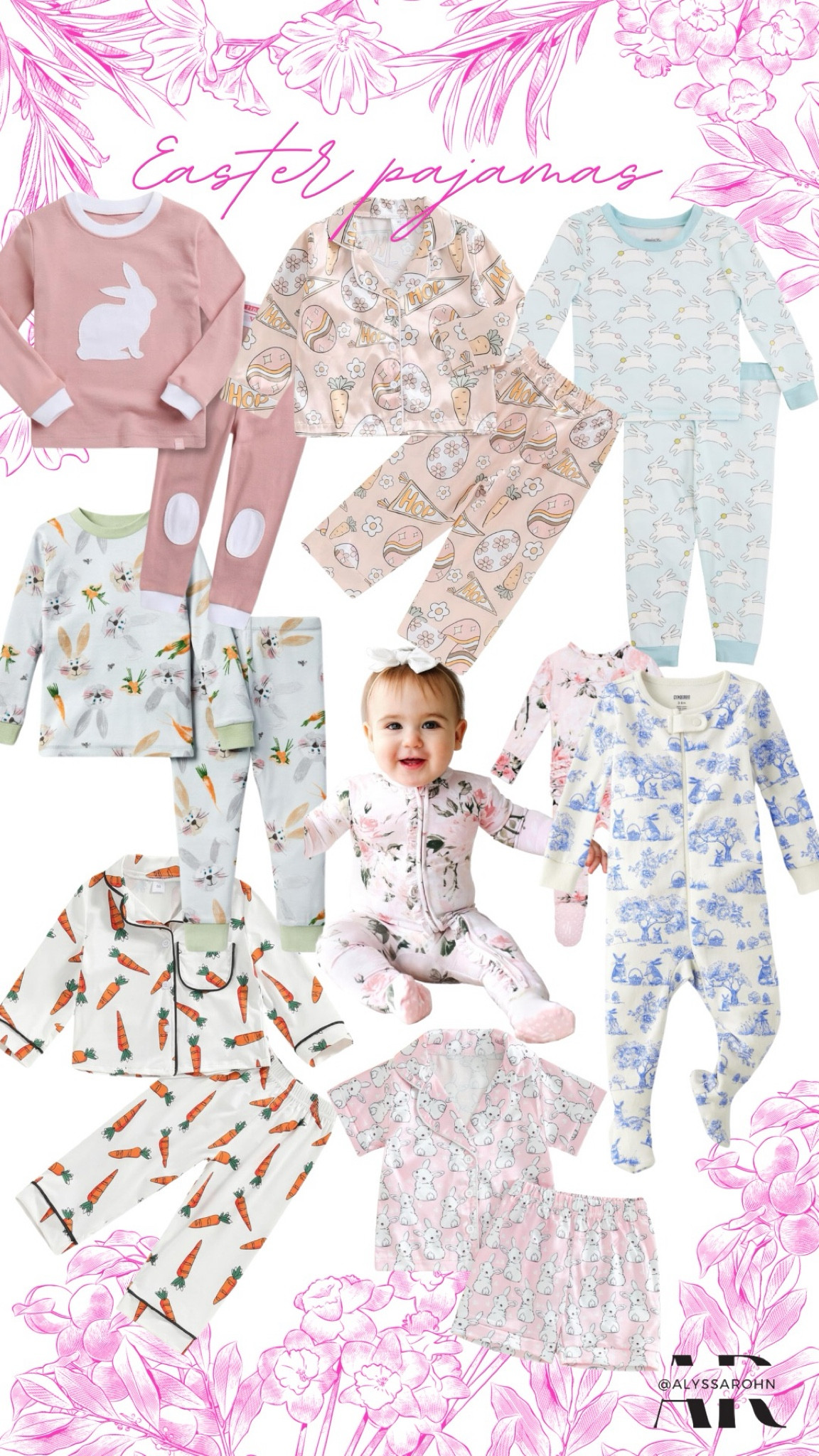 Easter pajamas for baby/toddler boys and girls 

#LTKbaby #LTKhome #LTKkids