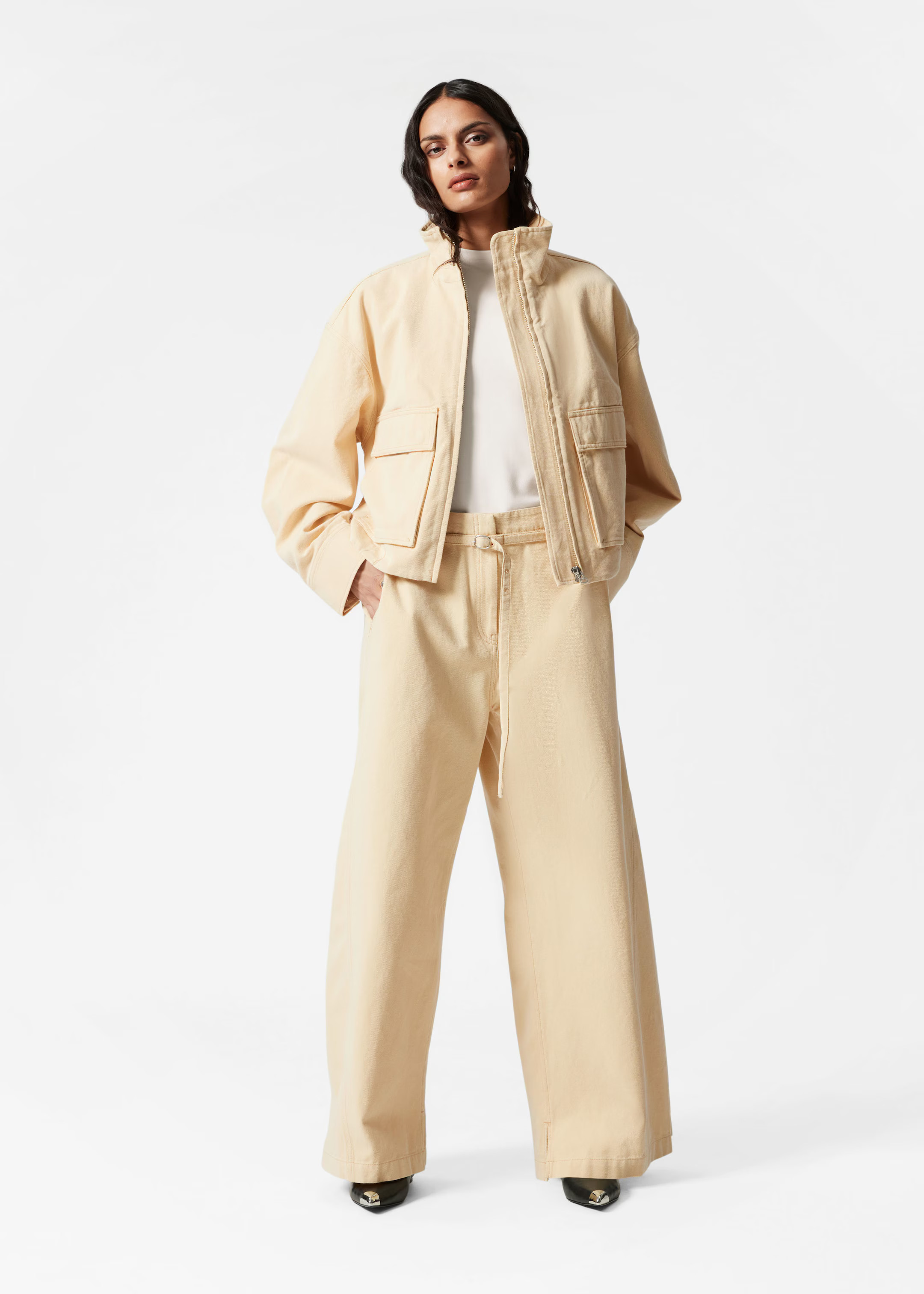 Jacke mit aufgesetzten Taschen - Gelb - & Other Stories DE | & Other Stories EU