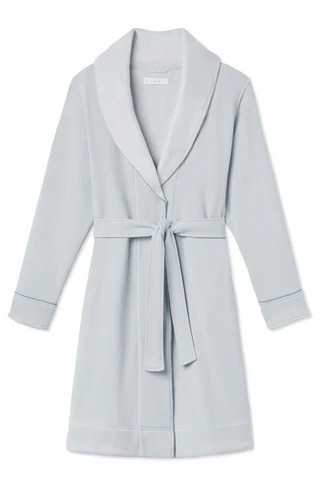 Cozy Robe in Cloud Blue | LAKE Pajamas