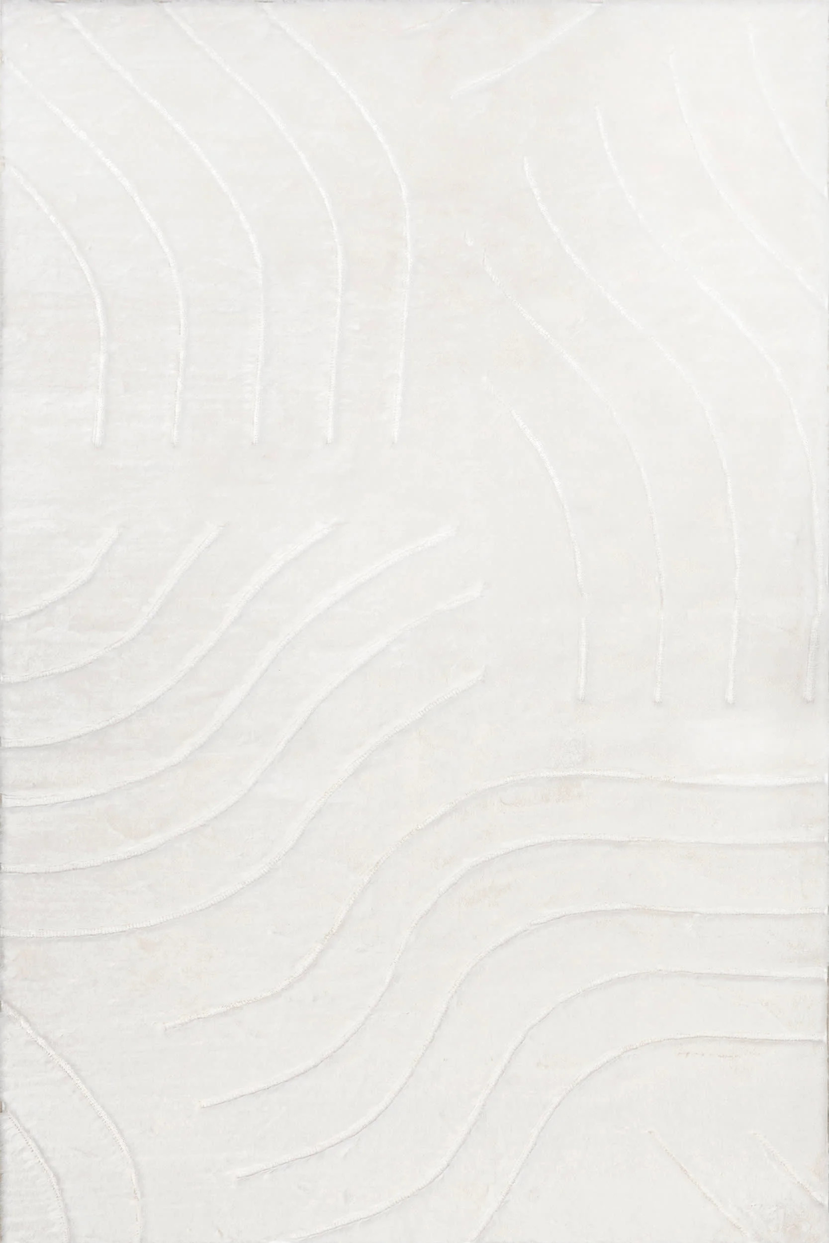 Doretta Waves Washable Faux Rabbit Rug | Rugs USA