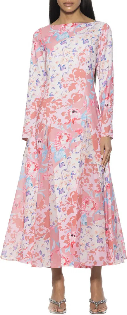 Alexia Admor Elodie Floral Long Sleeve Maxi Dress | Nordstromrack | Nordstrom Rack
