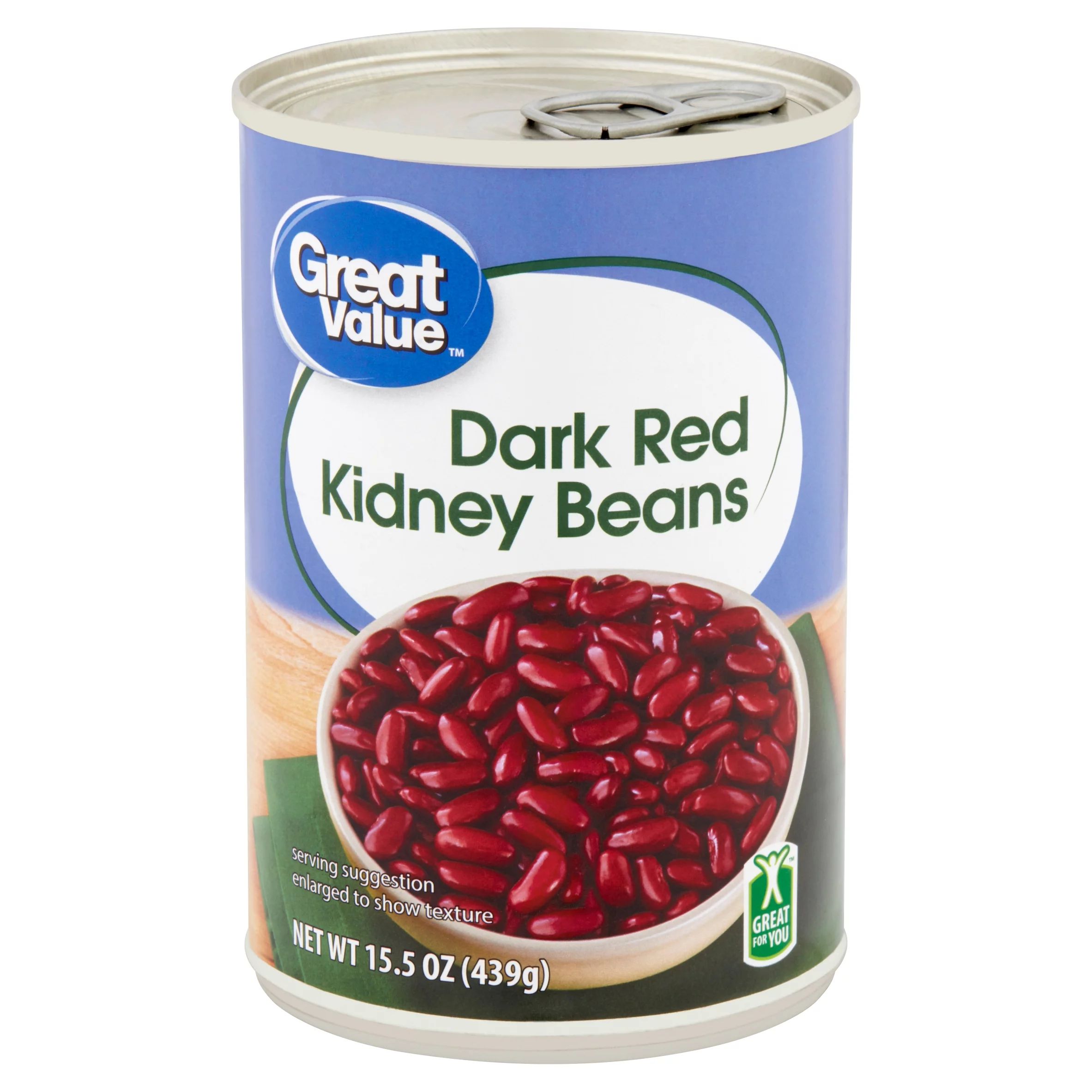 Great Value Dark Red Kidney Beans, 15.5 oz | Walmart (US)