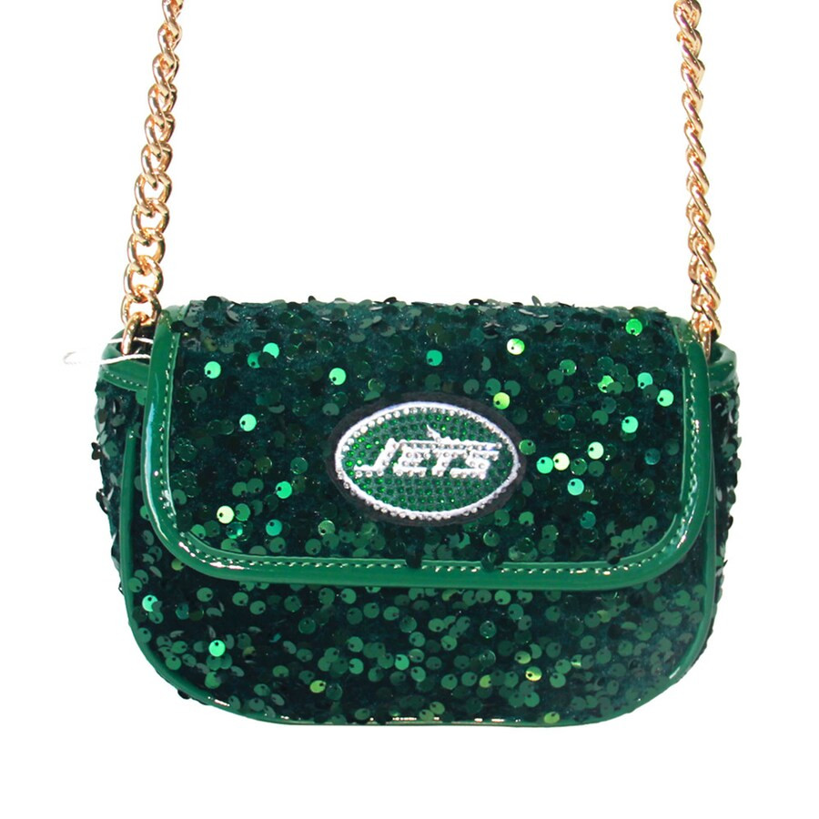 New York Jets Cuce Sequin Crossbody Bag - Green | Fanatics