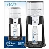 Dr. Brown's Insta-Prep Warm Water Dispenser to Instantly Prepare Baby’s Formula Bottle,Large Capacity Glass Tank with 3 Temperature Settings,Black | Amazon (US)